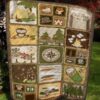 Camping Activies Quilt Blanket Ver 2  Quilt